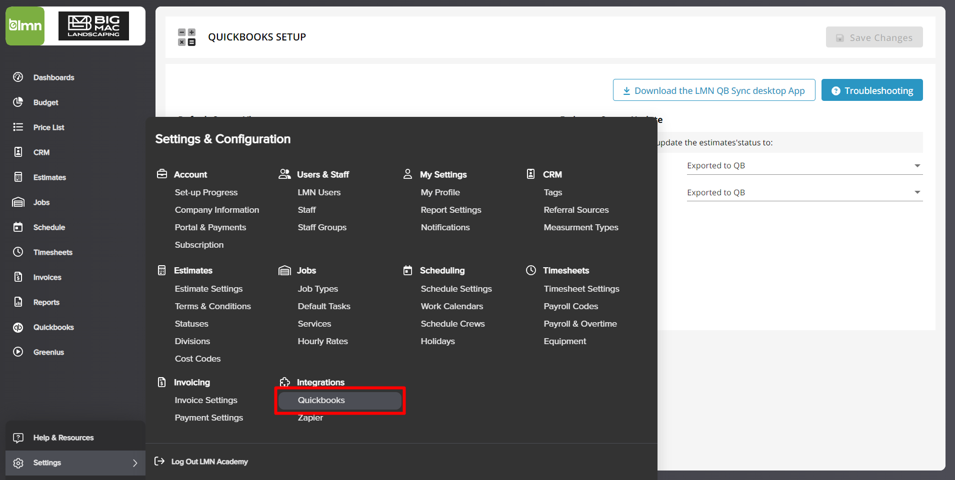 Export your QuickBooks Online Standard Payroll data